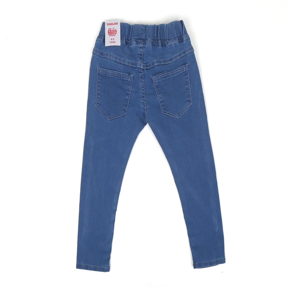 Girls Jegging Denim Yr - Ice Blue