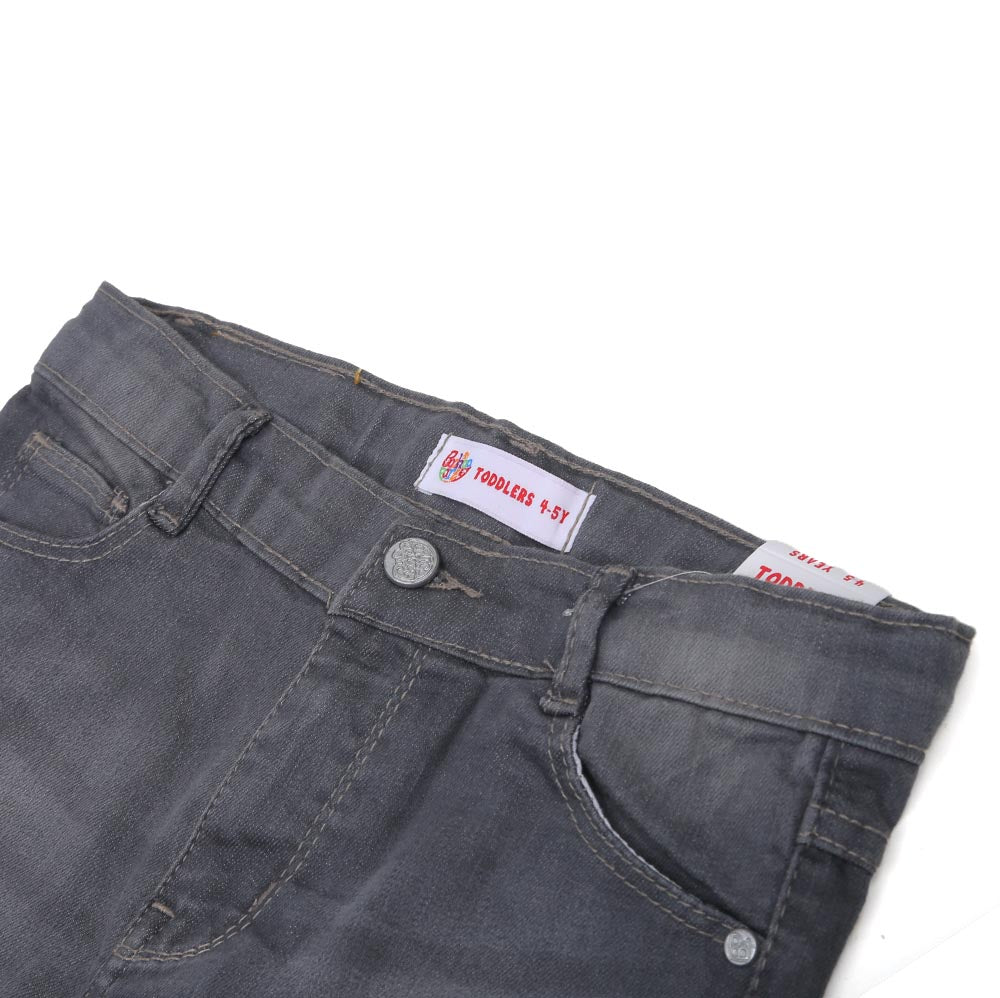 Boys Pants Denim Basic - Grey