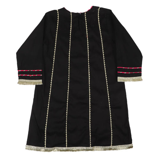 Girls 3Pcs Fancy Ethnic Desire - Black