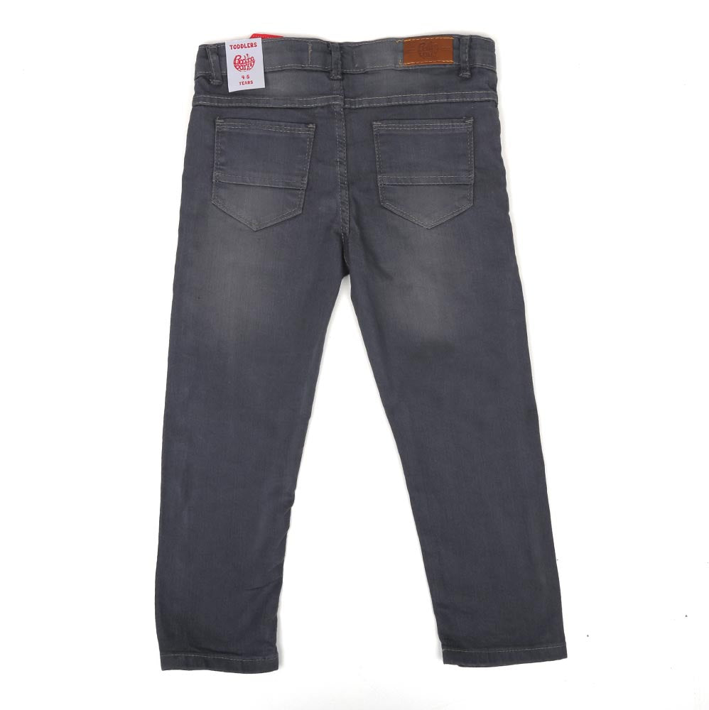 Boys Pants Denim Basic - Grey