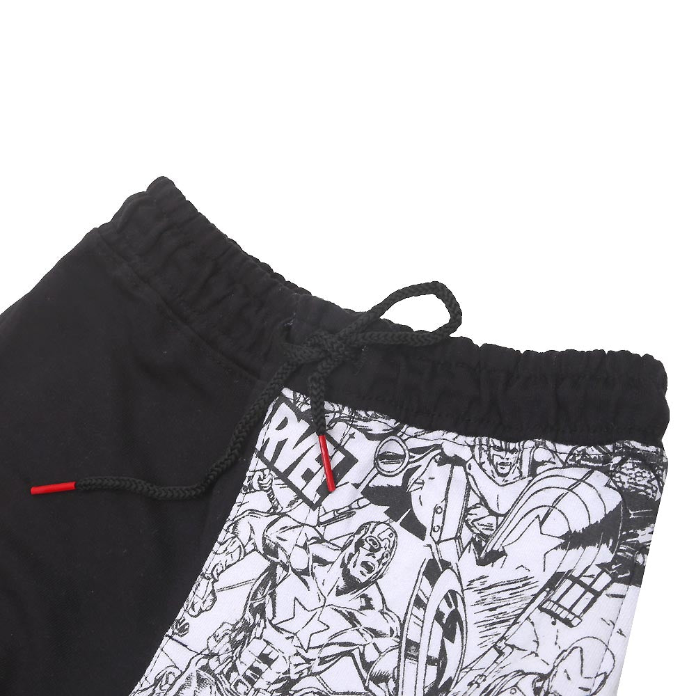 Boys Shorts Knitted  - Black