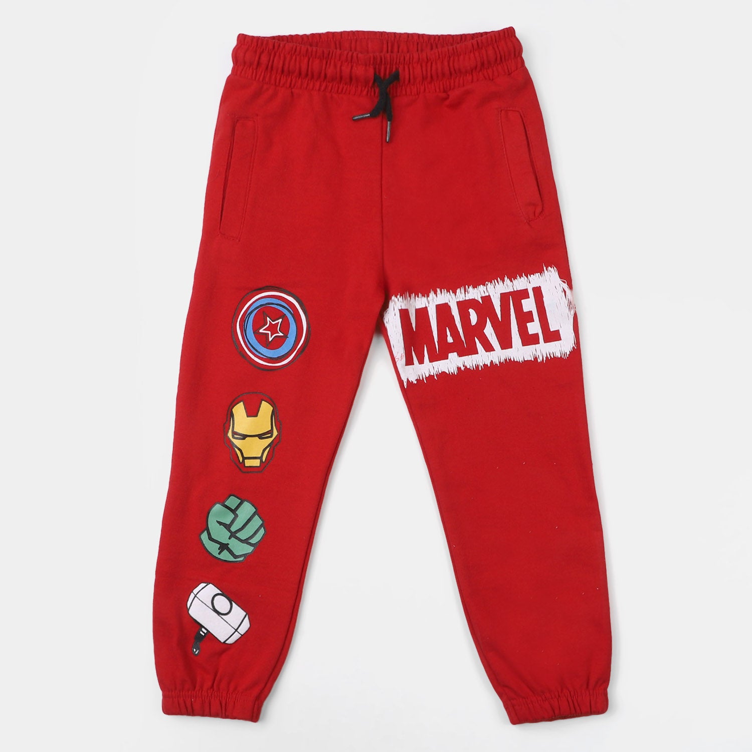 Boys Terry Pyjamas Marvel - Poppy Red Price in Pakistan | Bachaa Party