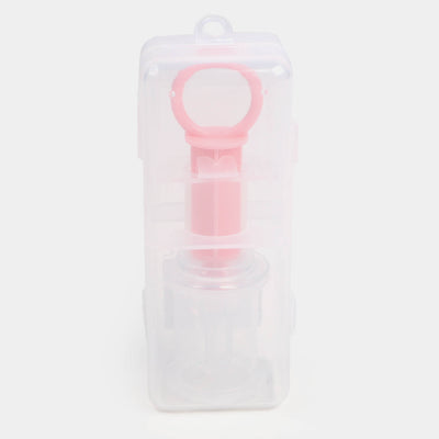 Baby Infant Pacifier Medicine Dropper Dispenser - Pink