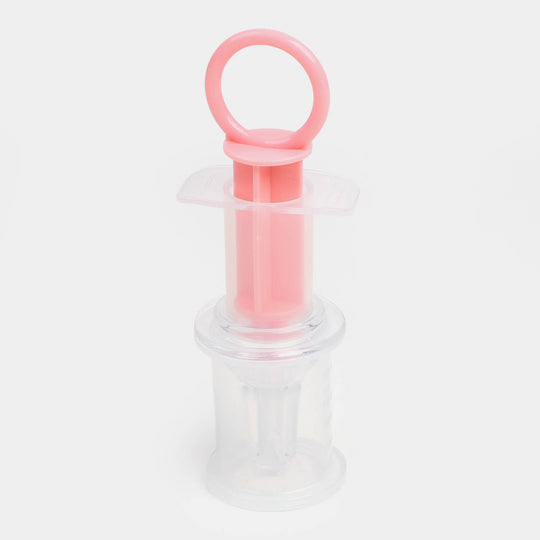 Baby Infant Pacifier Medicine Dropper Dispenser - Pink