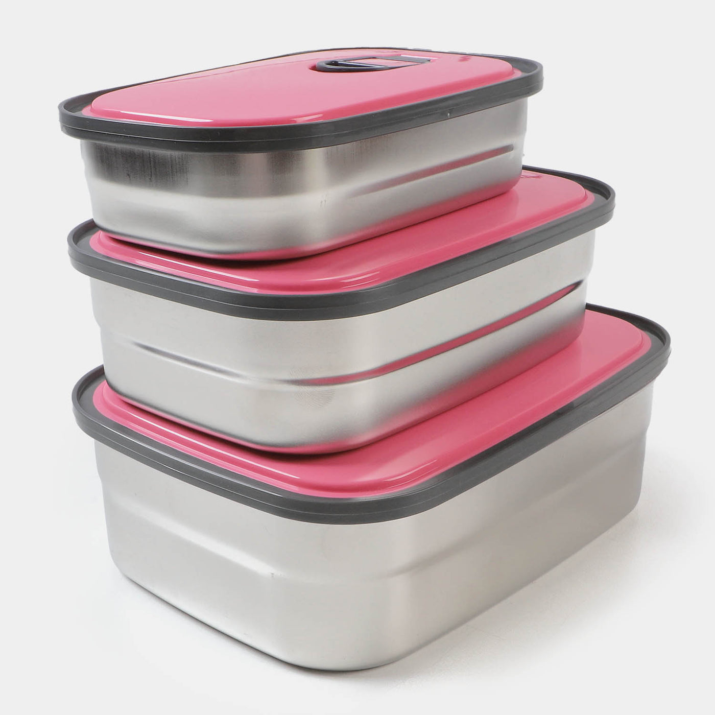 3 In 1 Stainless Steel Rectangle Food Container