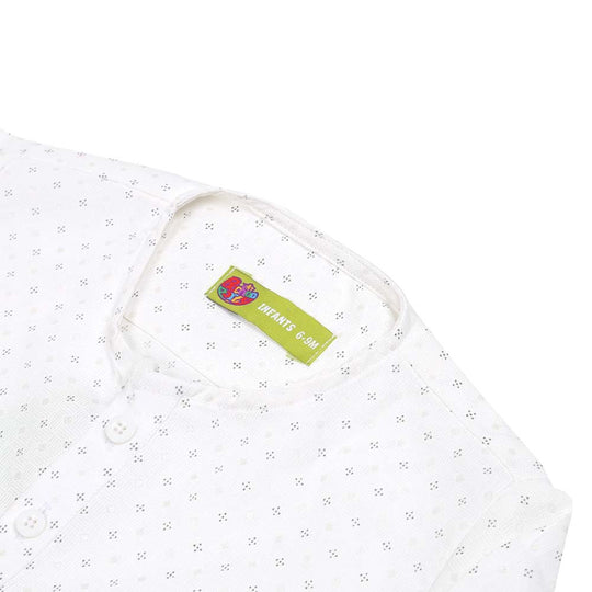 Infant Boys Kameez & Shalwar Suits - White