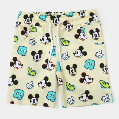 Boys Terry Short Character - Light Lime