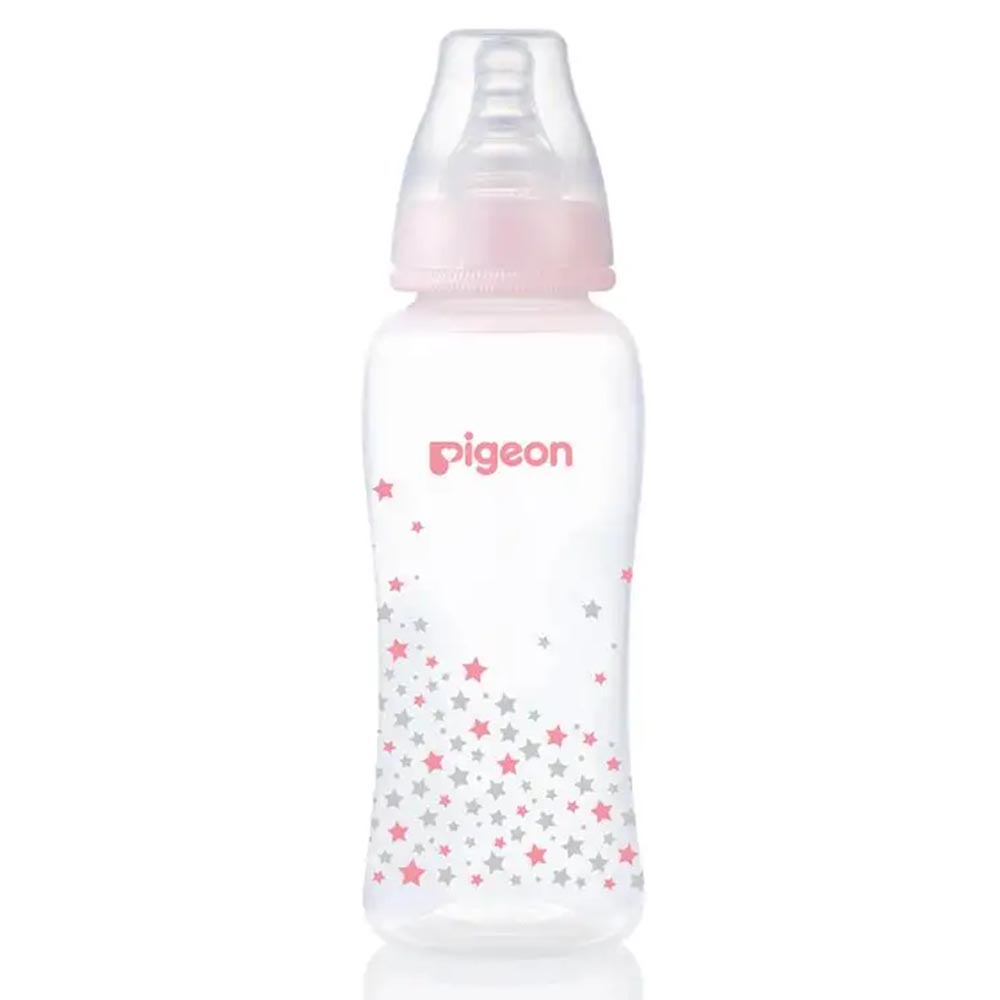 Pp Stream Line Printed Bottle Pink 250Ml A78285