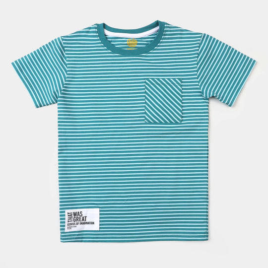 Boys T-Shirt Genius-Mid Blue