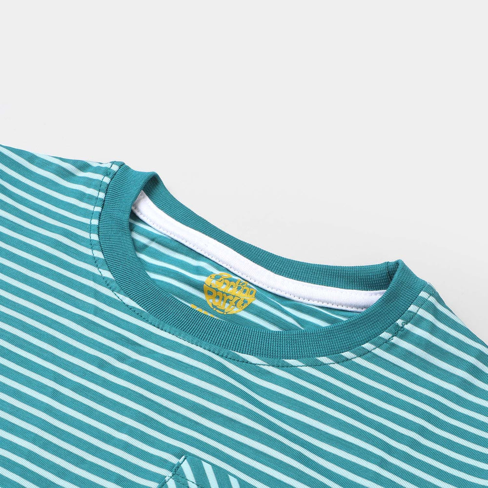 Boys T-Shirt Genius-Mid Blue