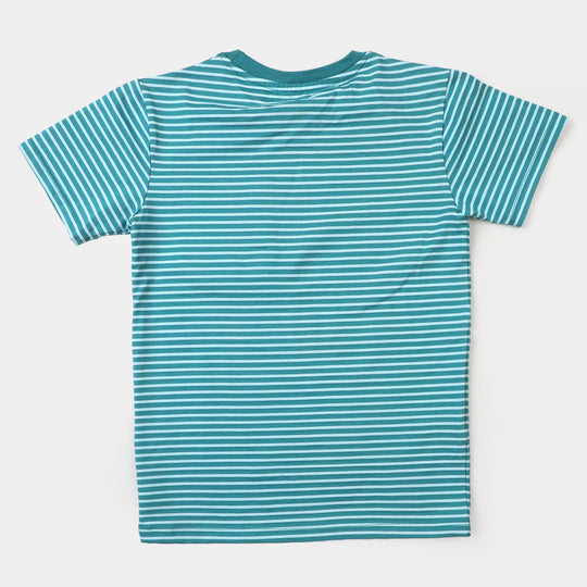 Boys T-Shirt Genius-Mid Blue