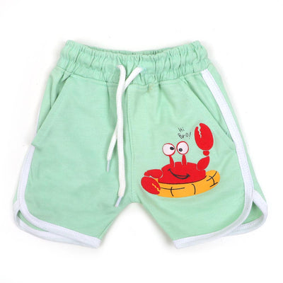 Infants Boys Terry Short Crab E-C -Mint