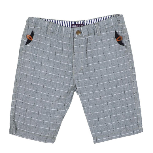 Boys Short Cotton SD-01 E-C -GREY