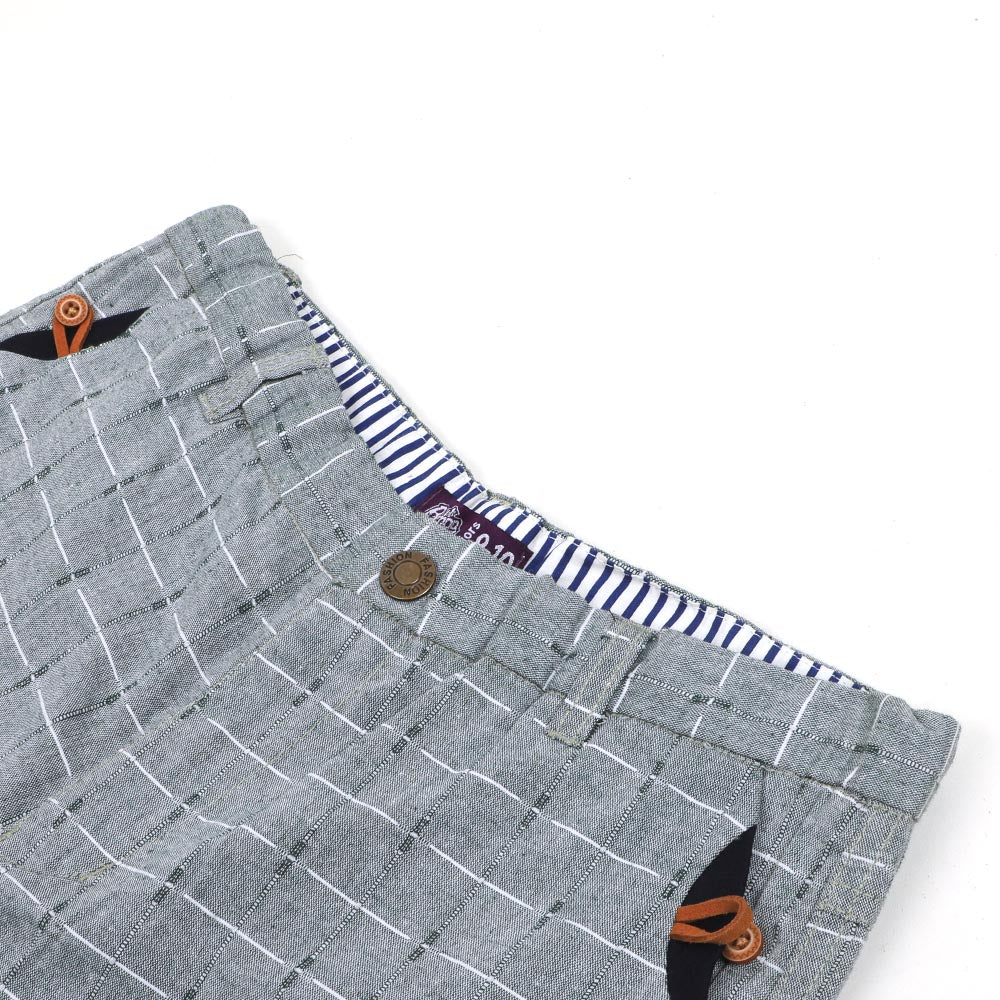 Boys Short Cotton SD-01 E-C -GREY