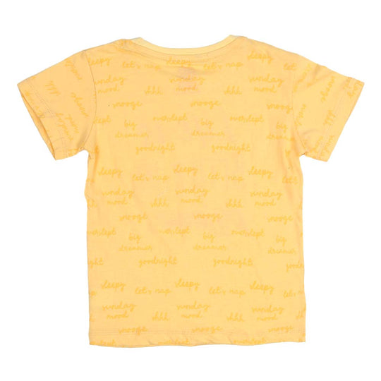 Girls Knitted Night Suit Good Night - Lemonade