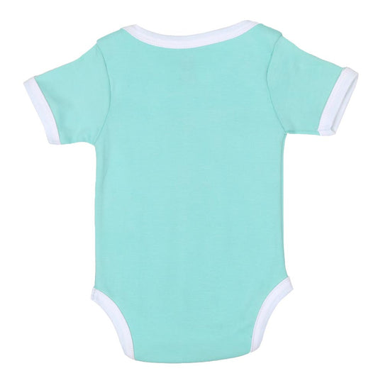 Infant Basic Romper (Unisex) - Fair Aqua