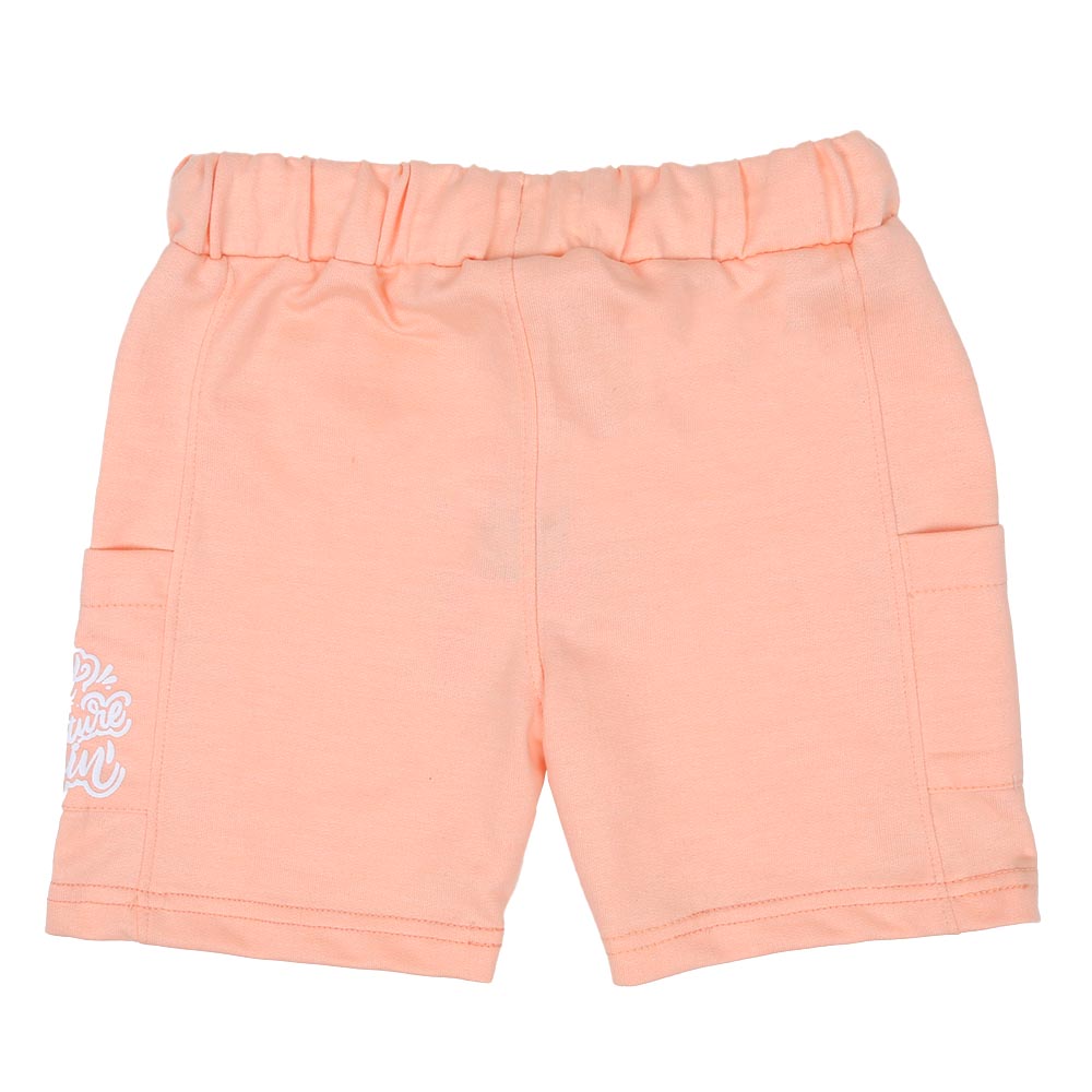 Boys Short Knitted Adventure - Light Orange