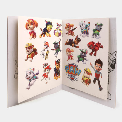 Character Activity Coloring Book with Stickers for Kids