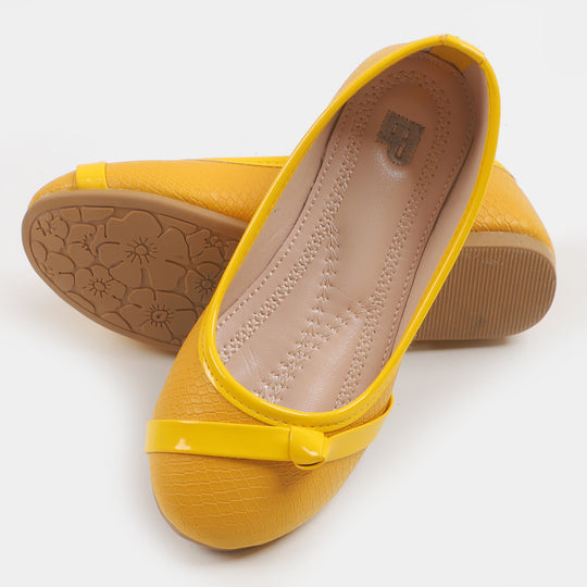 Girls Pumps 910-31 - Yellow