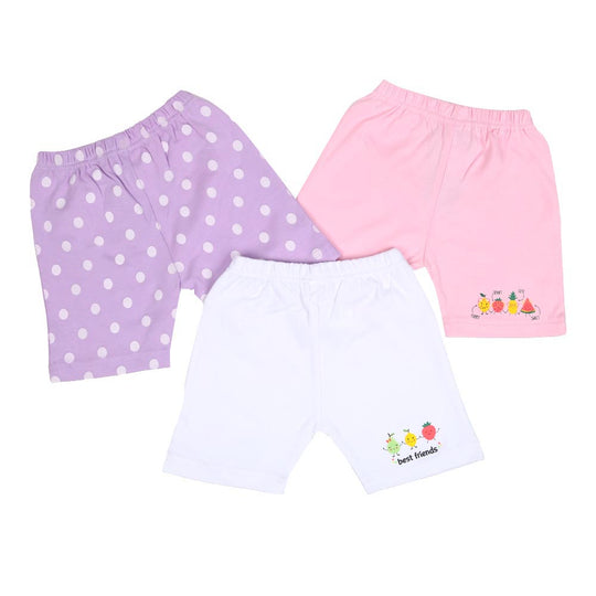 Infant Girls Short 3Pc Fruit - Mix.