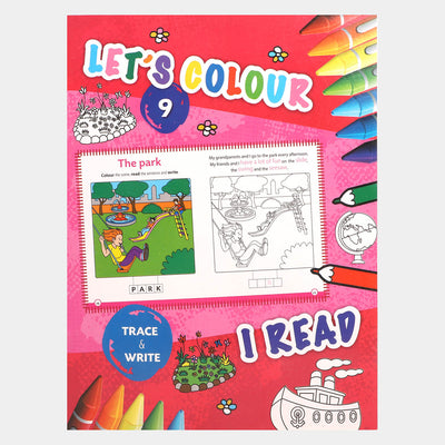 Lets Colour I Read Kids Colouring Book
