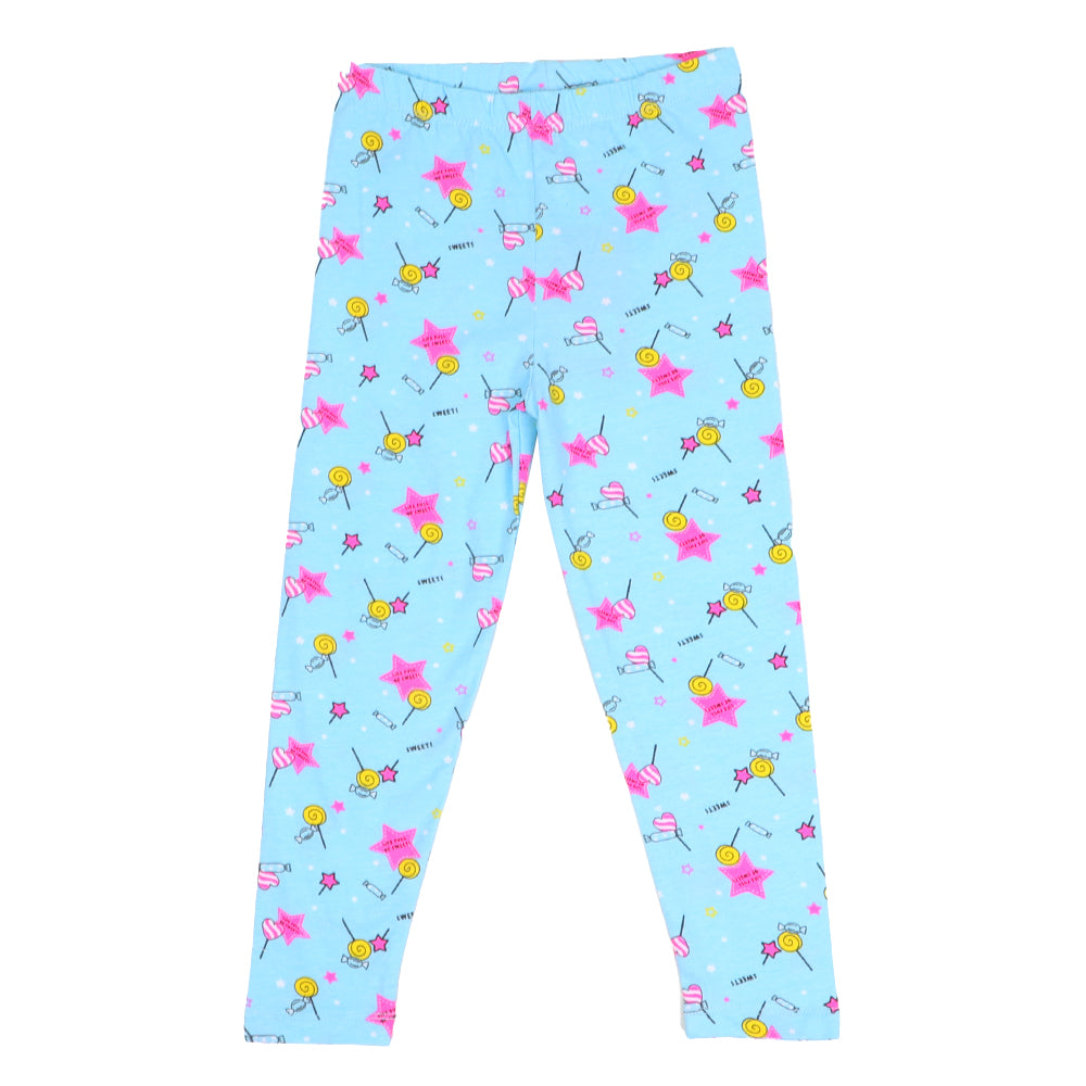 Infant Girls Tights Printed Candy Land -Printed