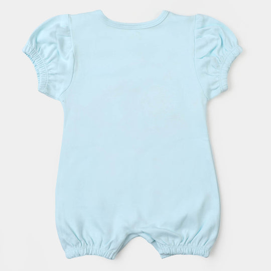Infant Girls Knitted Romper Daddy Lots & Lots - Sky Blue