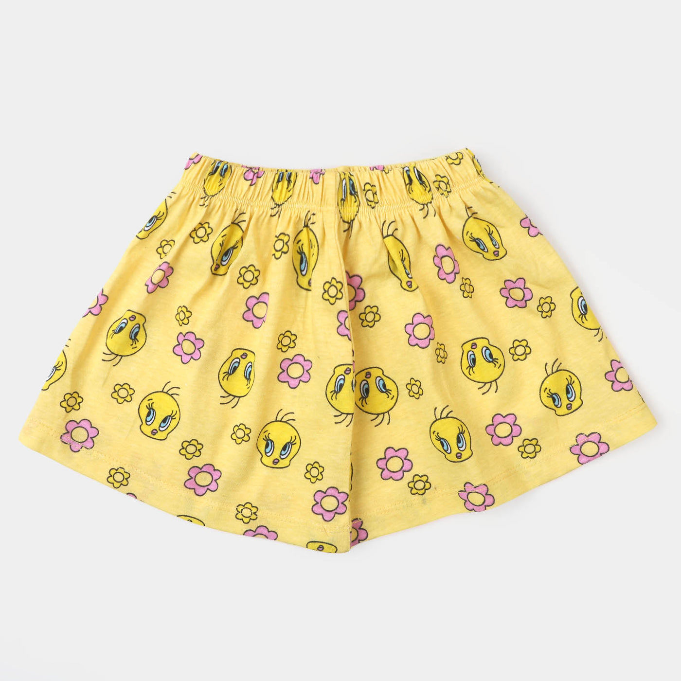 Infant Girls Knitted Cotton Skirt Character - Beige