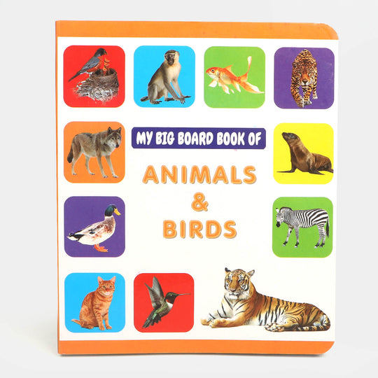 My Big Board Book of Animals & Birds