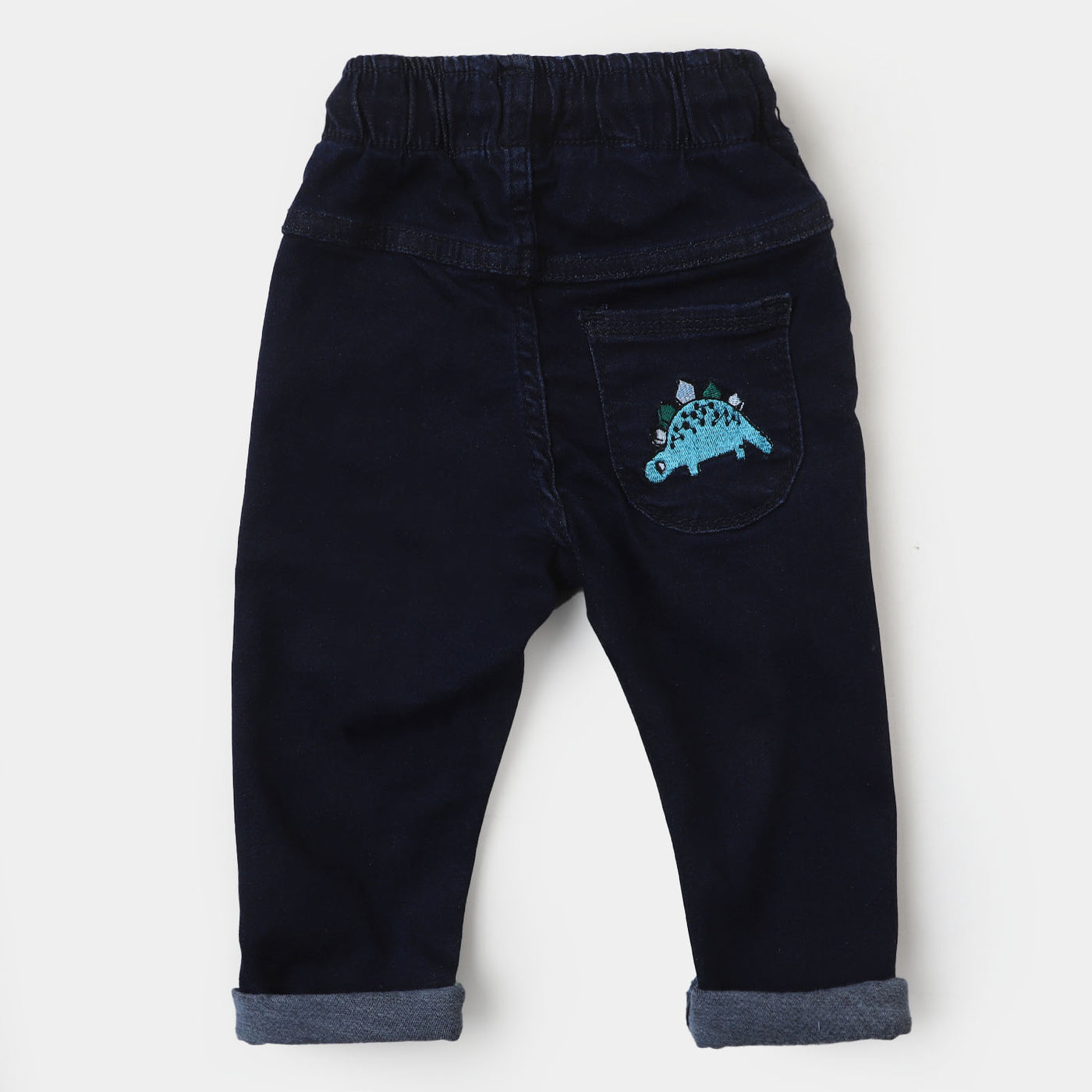 Infant Boys Denim Pant Dino Friends - Dark Blue