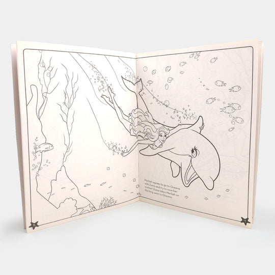 Mermaid Coloring Book For Kids