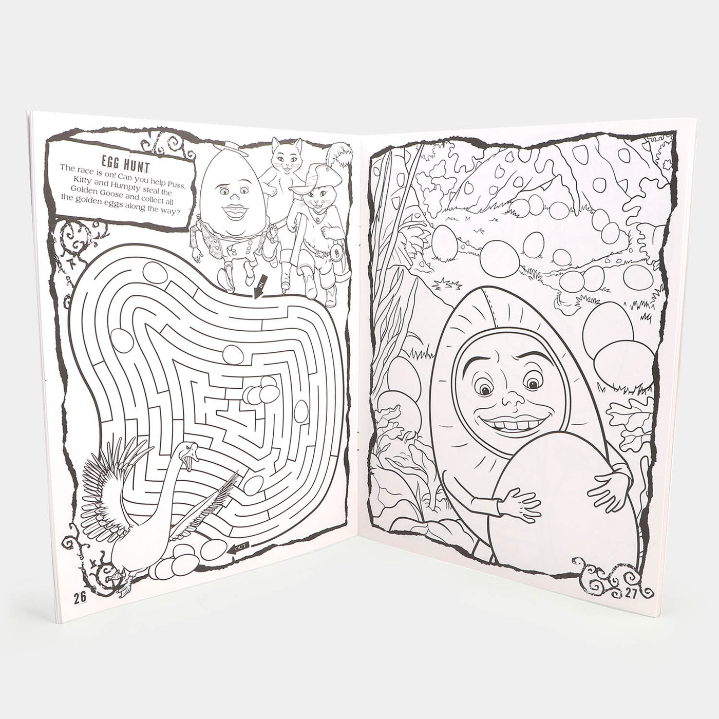 Colouring Puzzle Book For Kids