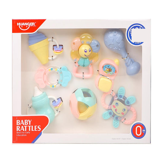 Baby Rattles 8Pcs He0122