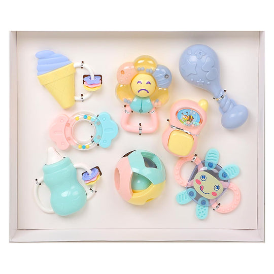 Baby Rattles 8Pcs He0122