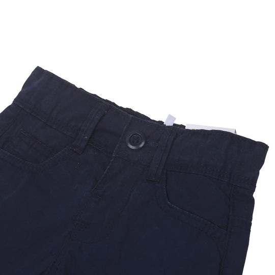 Infant Boys Short Cotton B-M - Navy Blue
