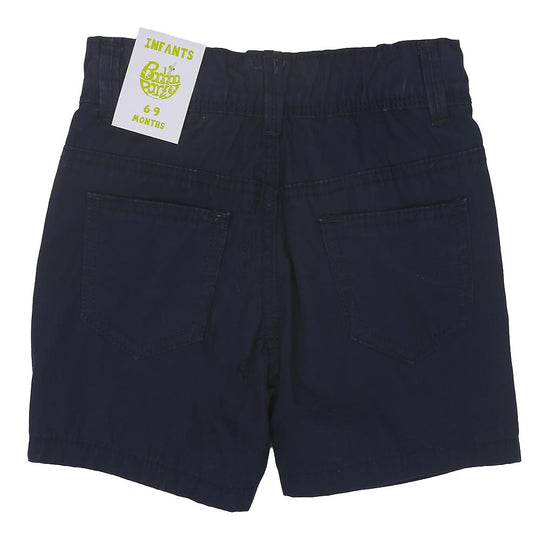 Infant Boys Short Cotton B-M - Navy Blue