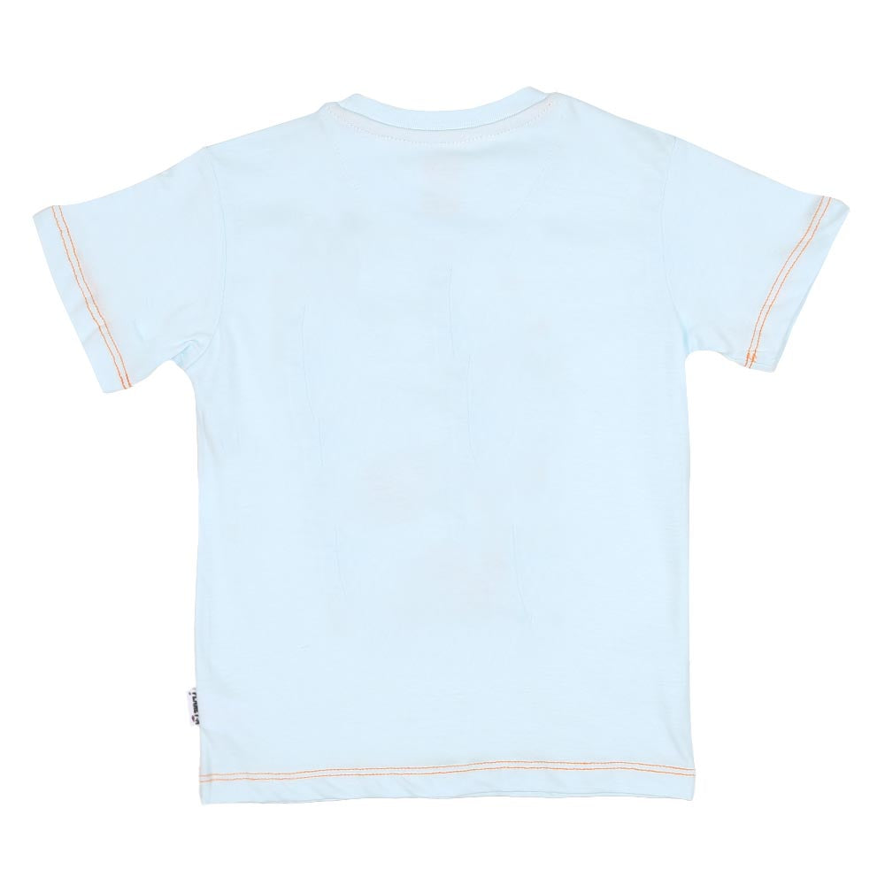 Boys T-shirt Ocean Reef - Light Blue