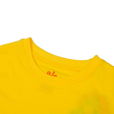 Boys T-Shirt H/S Croco - Yellow