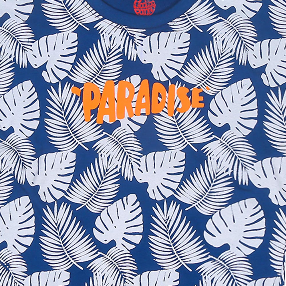 Boys T-Shirts H/S Paradise - Blue Wing