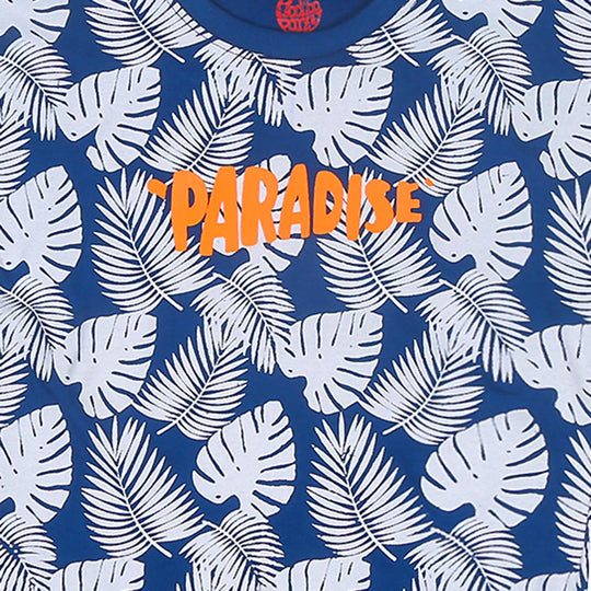 Boys T-Shirts H/S Paradise - Blue Wing