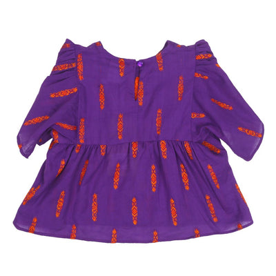 Infant Girls Casual Top Suit ME - Purple
