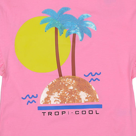 Girls T-Shirt Tropicool - Pink
