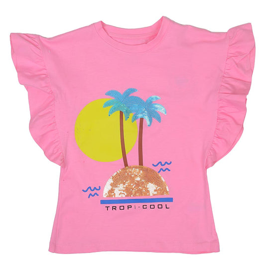 Girls T-Shirt Tropicool - Pink