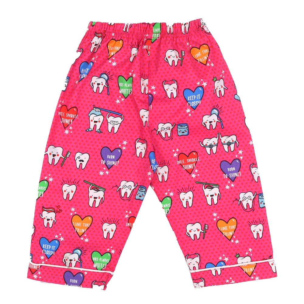 Infant Girls Woven Night Sweet Tooth - Pink