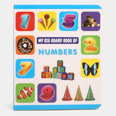 Educational Kids Big Board Number Book