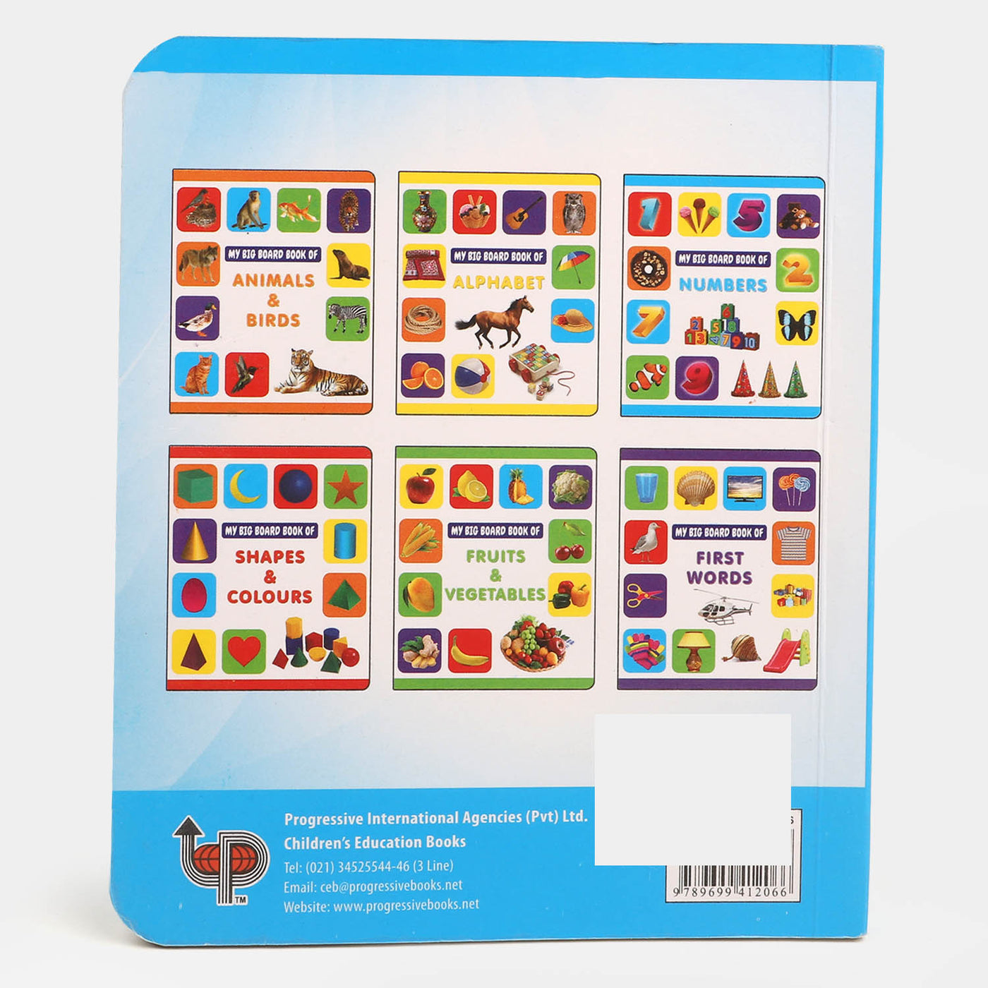 Educational Kids Big Board Number Book