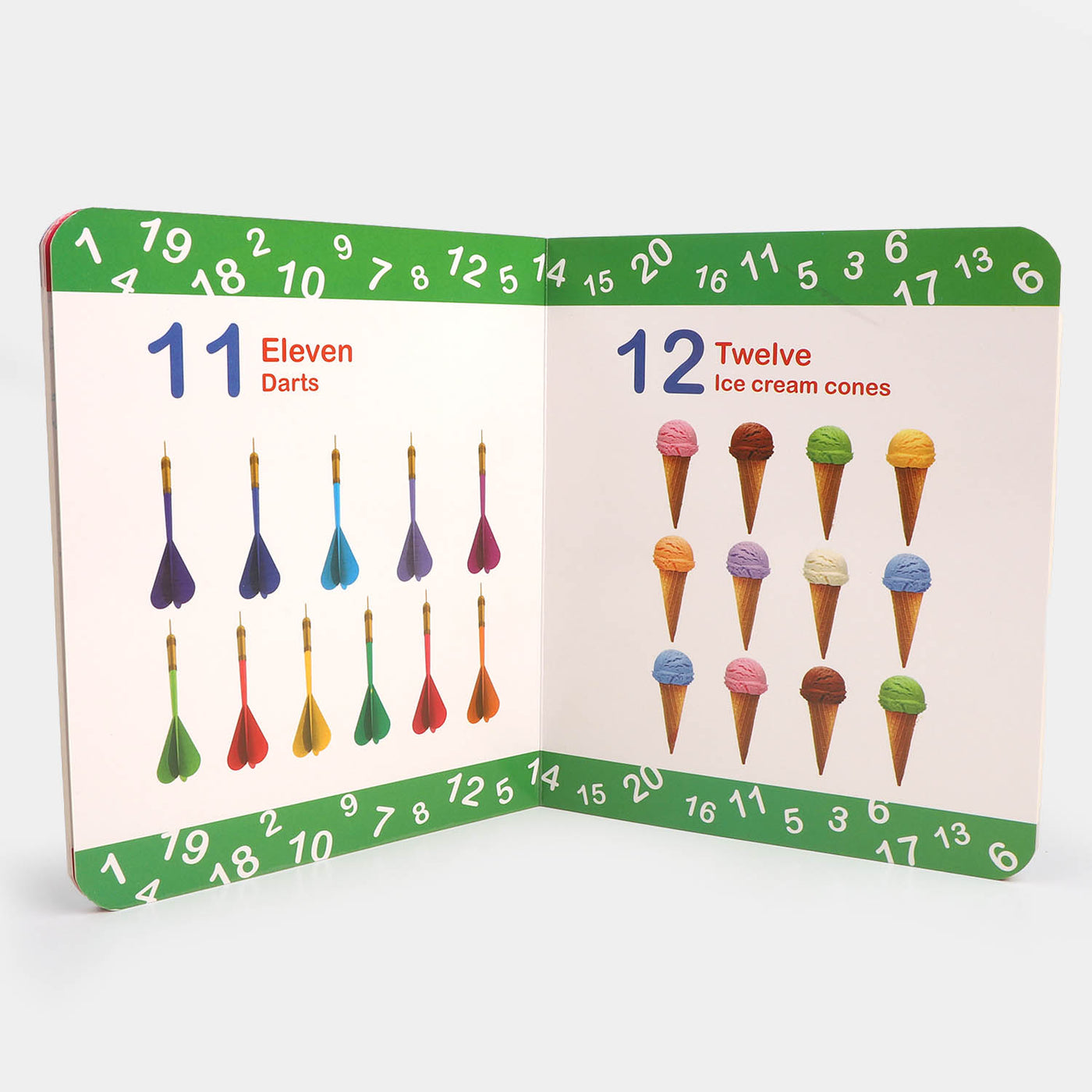 Educational Kids Big Board Number Book