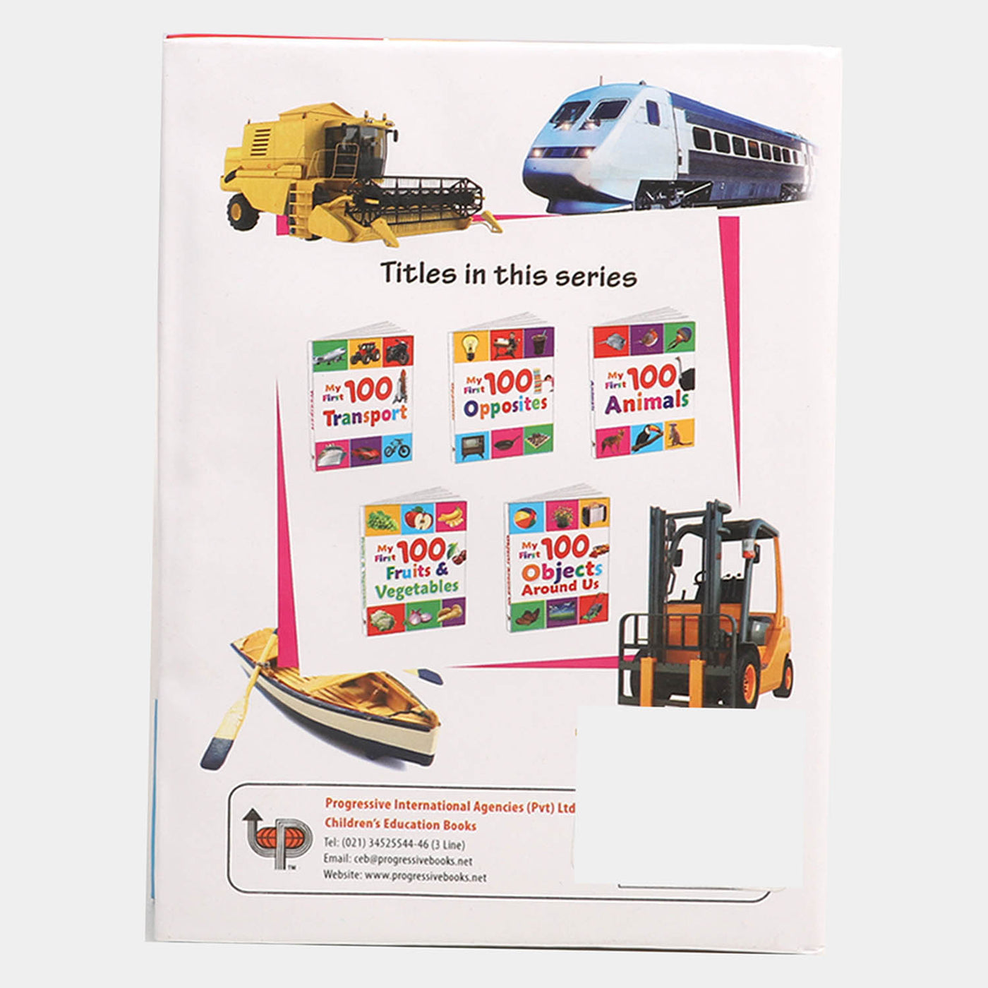 My First 1OO Transport Educational Book