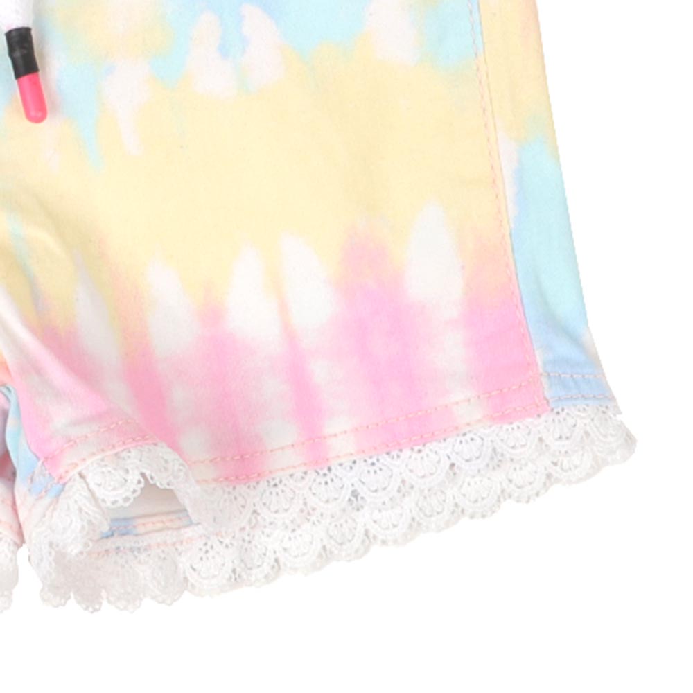 Girls Cotton Short Tye N Dye - Tye N Dye