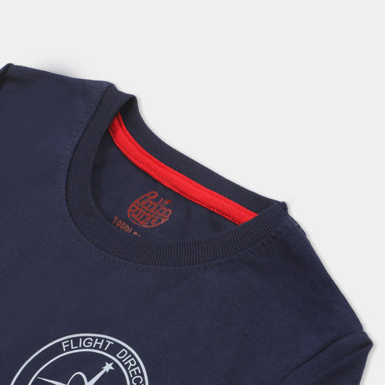Boys 2 PCs Suit Nasa Flight - Navy